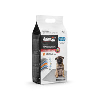 Пеленки AnimAll Puppy Training Pads для собак и щенков, с активированным углем, 60×90 см, 10 штук