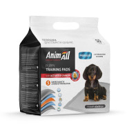 Пеленки AnimAll Puppy Training Pads для собак и щенков, с активированным углем, 60×90 см, 50 штук Пеленки AnimAll Puppy Training Pads для собак и щенков, с активированным углем, 60×90 см, 50 штук