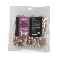 Ласощі AnimAll Snack для собак, м'ясо качки на кальцієвій кістці, 150 г Ласощі AnimAll Snack для собак, м'ясо качки на кальцієвій кістці, 150 г