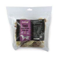 Ласощі AnimAll Snack для собак, вуха кролика, з м'ясом кролика, 150 г Ласощі AnimAll Snack для собак, вуха кролика, з м'ясом кролика, 150 г