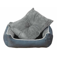 Лежак Animall Nena Star для собак і котів, з малюнком, розмір XL, 84×66×19 см, сірий Лежак Animall Nena Star для собак і котів, з малюнком, розмір XL, 84×66×19 см, сірий