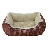 Лежак Animall Nena Star для собак и кошек, с рисунком, размер XL, 84×66×19 см, бордо Лежак Animall Nena Star для собак и кошек, с рисунком, размер XL, 84×66×19 см, бордо
