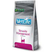 Сухий корм Farmina Vet Life Management Struvite для кішок, дієтичне харчування, для лікування та профілактики рецидивів струвітних уролітів, 2 кг Сухий корм Farmina Vet Life Management Struvite для кішок, дієтичне харчування, для лікування та профілактики рецидивів струвітних уролітів, 2 кг