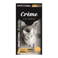 Лакомство AnimAll Сrème для кошек, со вкусом курицы с макрелью, 6×15 г Лакомство AnimAll Сrème для кошек, со вкусом курицы с макрелью, 6×15 г