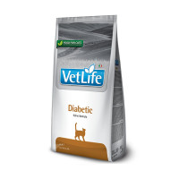 Сухий лікувальний корм Farmina Vet Life Diabetic для котів, контроль рівня глюкози в крові при цукровому діабеті, 400 г Сухий лікувальний корм Farmina Vet Life Diabetic для котів, контроль рівня глюкози в крові при цукровому діабеті, 400 г