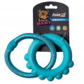 Игрушка AnimAll GrizZzly Baby, осьминог с канатом, мятная, 13.5×12.8×2.6 см