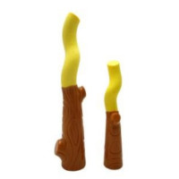 Игрушка AnimAll GrizZzly, ветка двухцветная, желтая/коричневая, S, 22.8×5.5×4.2 см Игрушка AnimAll GrizZzly, ветка двухцветная, желтая/коричневая, S, 22.8×5.5×4.2 см