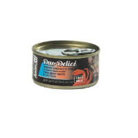 Консерви AnimAll Duo Delice для котів, паштет з тунця та шматочками краба, 80 г Консерви AnimAll Duo Delice для котів, паштет з тунця та шматочками краба, 80 г