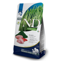 Сухой беззерновой корм Farmina N&D SPIRULINA для взрослых собак средних и больших пород, с ягненком, спирулиной и ягодами годжи, 7 кг Сухой беззерновой корм Farmina N&D SPIRULINA для взрослых собак средних и больших пород, с ягненком, спирулиной и ягодами годжи, 7 кг
