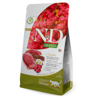 Сухой корм Farmina N&D Urinary для взрослых кошек, профилактика мочекаменной болезни, утка, киноа, клюква и ромашка, 1.5 кг Сухой корм Farmina N&D Urinary для взрослых кошек, профилактика мочекаменной болезни, утка, киноа, клюква и ромашка, 1.5 кг