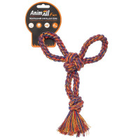Игрушка AnimAll Fun канат-бумеранг для собак, разноцветная, 21 см Игрушка AnimAll Fun канат-бумеранг для собак, разноцветная, 21 см