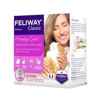 Диффузор Ceva Feliway Classic для коррекции поведения кошек + сменный блок, 48 мл