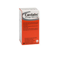 Таблетки Ceva Cardalis для собак, 5/40 мг, 30 табл Таблетки Ceva Cardalis для собак, 5/40 мг, 30 табл