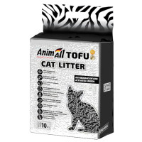 Соевый наполнитель AnimAll Tofu Carbon для кошек, с активированным углем, 10 литров (4.66 кг) Соевый наполнитель AnimAll Tofu Carbon для кошек, с активированным углем, 10 литров (4.66 кг)