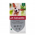 Капли от блох и клещей Elanco Advantix для собак весом до 4 кг, цена за 1 пипетку