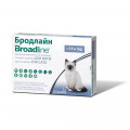 Капли Boehringer Ingelheim Broadline Спот-Он против паразитов для кошек, S, до 2.5 кг, цена за 1 аппликатор