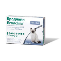Капли Boehringer Ingelheim Broadline Спот-Он против паразитов для кошек, S, до 2.5 кг, цена за 1 аппликатор Капли Boehringer Ingelheim Broadline Спот-Он против паразитов для кошек, S, до 2.5 кг, цена за 1 аппликатор
