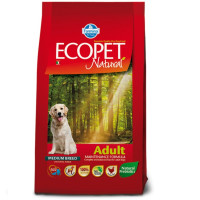 Сухий корм Farmina Ecopet Natural Adult Medium для дорослих собак середніх порід, з куркою, 12 кг Сухий корм Farmina Ecopet Natural Adult Medium для дорослих собак середніх порід, з куркою, 12 кг