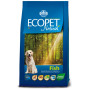 Сухой корм Farmina Ecopet Natural Adult Medium для взрослых собак средних пород с чувствительным пищеварением, с рыбой, 2.5 кг