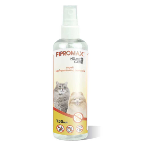 Спрей Fipromax HomeCare для кошек и собак, нейтрализатор запаха, 100 мл