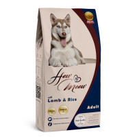 Повнораціонний сухий корм HowMeow Dog для дорослих собак, з ягням та рисом, 3 кг Повнораціонний сухий корм HowMeow Dog для дорослих собак, з ягням та рисом, 3 кг