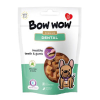 Ласощі Bow wow Dental снеки для собак, здорові зуби та ясна, 60 г, 15 шт Ласощі Bow wow Dental снеки для собак, здорові зуби та ясна, 60 г, 15 шт