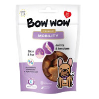 Ласощі Bow wow Mobility снеки для собак, покращуюсь опорно-рухову систему, шкіру та шерсть, 60 г, 15 шт Ласощі Bow wow Mobility снеки для собак, покращуюсь опорно-рухову систему, шкіру та шерсть, 60 г, 15 шт