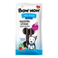 Лакомство Bow wow для собак, пудинговые палочки из рубца, коллагена и овощей, 27-30 см, 6 шт Лакомство Bow wow для собак, пудинговые палочки из рубца, коллагена и овощей, 27-30 см, 6 шт