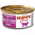 Влажный корм Kippy Mousse для котят, мусс с перепелом и яйцами, 85 г