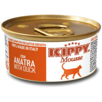 Влажный корм Kippy Mousse для взрослых кошек, мусс с уткой, 85 г Влажный корм Kippy Mousse для взрослых кошек, мусс с уткой, 85 г