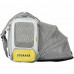 Рюкзак-переноска Petkit Breezy Zone Yellow/Grey для собак і котів, 35×27×43 см, сірий