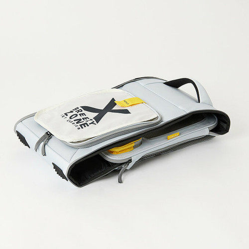 Рюкзак-переноска Petkit Breezy Zone Yellow/Grey для собак і котів, 35×27×43 см, сірий