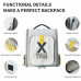 Рюкзак-переноска Petkit Breezy Zone Yellow/Grey для собак і котів, 35×27×43 см, сірий