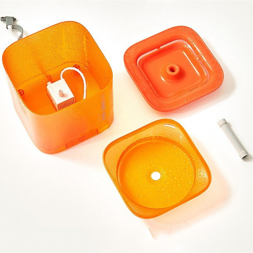 Поїлка Petkit Electric Pet Cat/Dog Solo Orange для собак та котів, 1.85 л, помаранчева