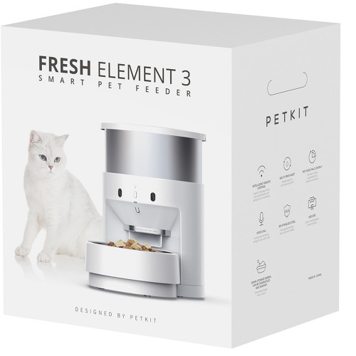 Смарт годівниця Petkit Smart Fresh Element 3 для собак та котів, 5 л, біла