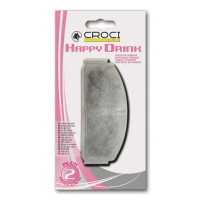 Фильтр карбоновый CROCI для фонтана для кошек Happy Drink, 2 шт Фильтр карбоновый CROCI для фонтана для кошек Happy Drink, 2 шт