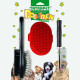 Набор Tatrapet Dog Salon для собак, силиконовый, щётка двусторонняя, гребень, щётка