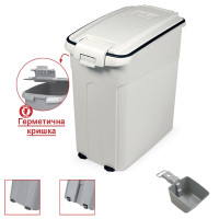 Контейнер для корма MPS OTO FOOD CONTAINER L WHITE для собак и котов, L, 54 л, 40×24×55 см
