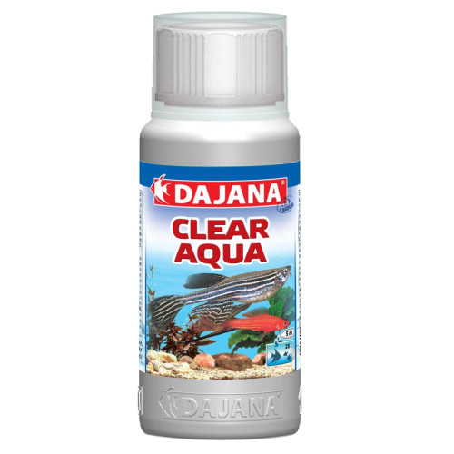 Засіб для акваріума Dajana Clear aqua, для очищення води, 100 мл Засіб для акваріума Dajana Clear aqua, для очищення води, 100 мл