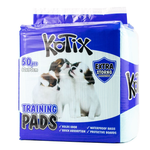 Пелюшки Kotix Premium для собак, 60×90 см, 50 шт