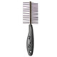Гребінець Tatrapet Dog Salon двосторонній з пластиковою ручкою, 5×17 см