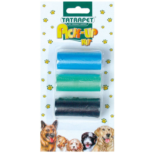 Пакети Tatrapet для собачих фекалій, 15 пак, 6 шт/уп