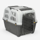 Переноска MPS SKUDO 4 IATA GREY для собак и кошек до 30 кг, серая, 68×48×51 см