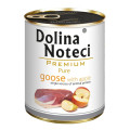 Консервы Dolina Noteci Premium Pure для собак с аллергией, с гусем и яблоком, 800 г