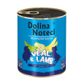 Консервы Dolina Noteci Superfood для собак, с телятиной и бараниной, 800 г