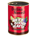 Консерви Dolina Noteci Superfood для cобак, з яловичих та гусячих сердець, 400 г