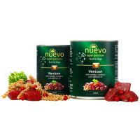 Консервы NUEVO ADULT для собак, с олениной, брусникой и сафлоровым маслом, 800 г Консервы NUEVO ADULT для собак, с олениной, брусникой и сафлоровым маслом, 800 г