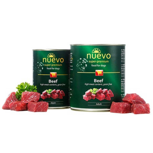 Консерви NUEVO ADULT для собак з яловичиною, 800 г