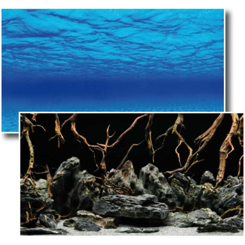 Фон для акваріума Amtra Mystic двосторонній, рулон, 30 см × 15 м