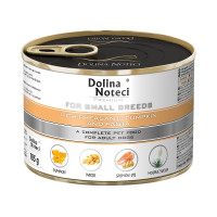 Консервированный корм Dolina Noteci Premium для собак маленьких пород, фазан, тыква и лапша, 185 г